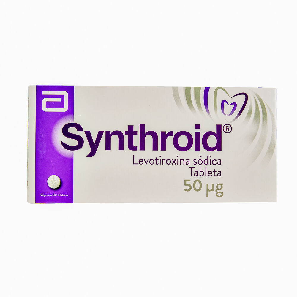 SYNTHROID 50MCG TAB 30