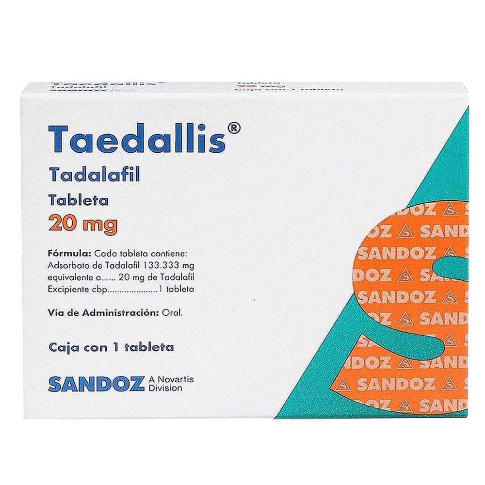 TAEDALLIS 20MG TAB 1