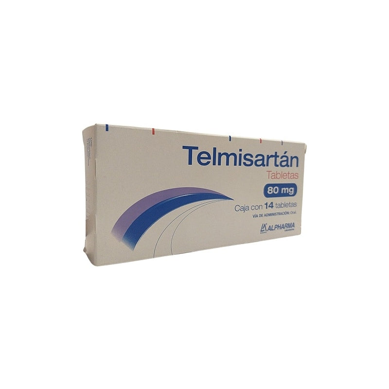 TELMISARTAN 14 TAB 80MG ALPHARMA