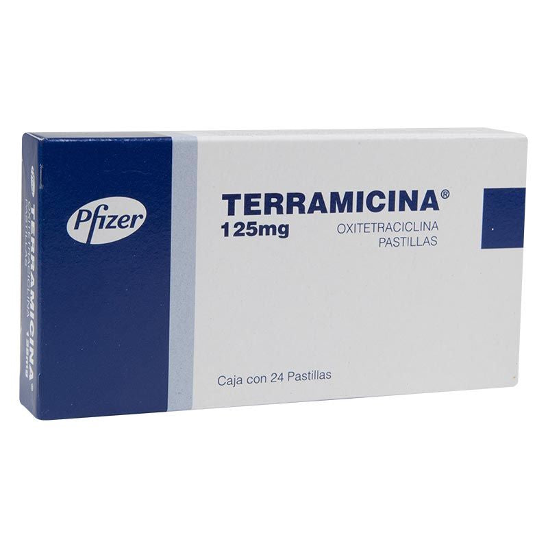 TERRAMICINA 24 TROC 125MG