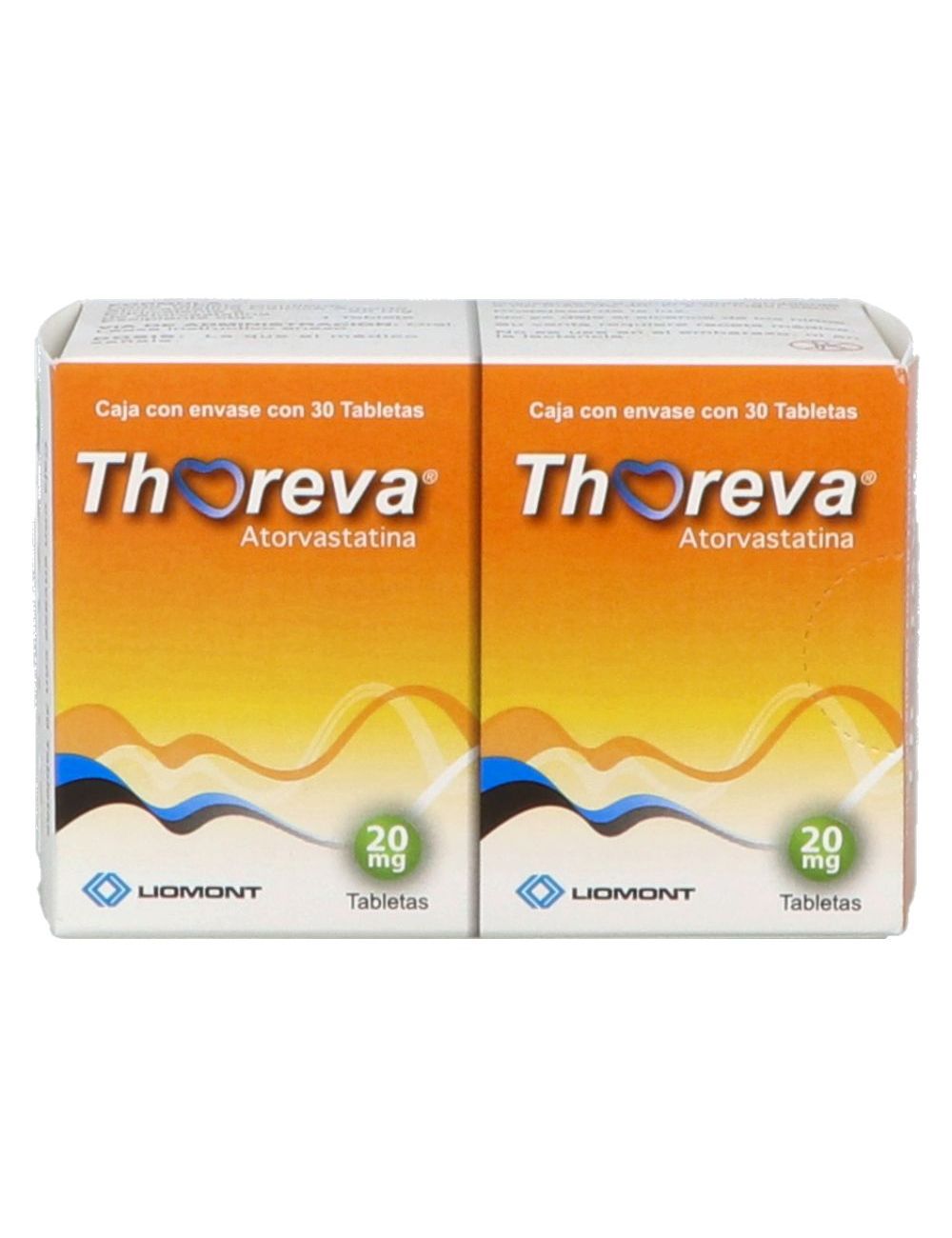 THOREVA 20MG TAB 60