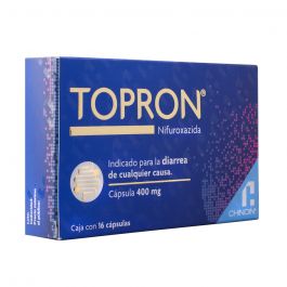 TOPRON 400 MG 16 CAPS