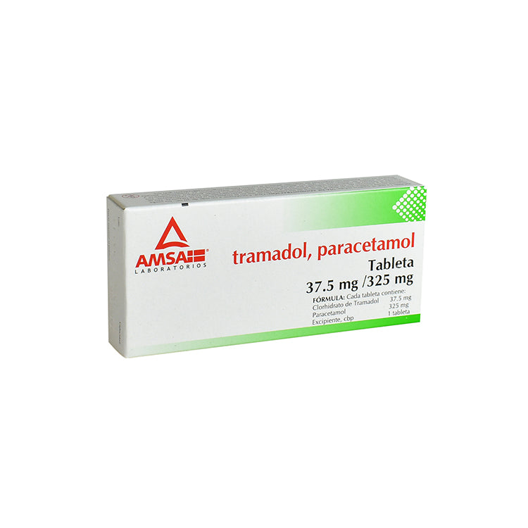 TRAMAD PARACET 20 TAB 37.5/325MG AMSA