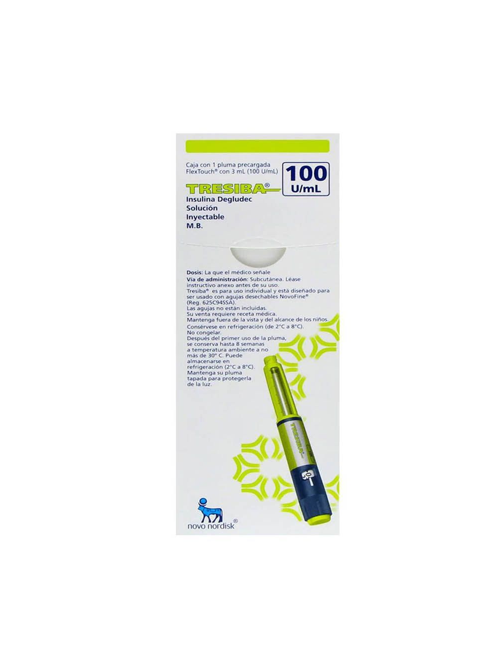 TRESIBA FLEX TOUCH 100 U/ML 1X3ML