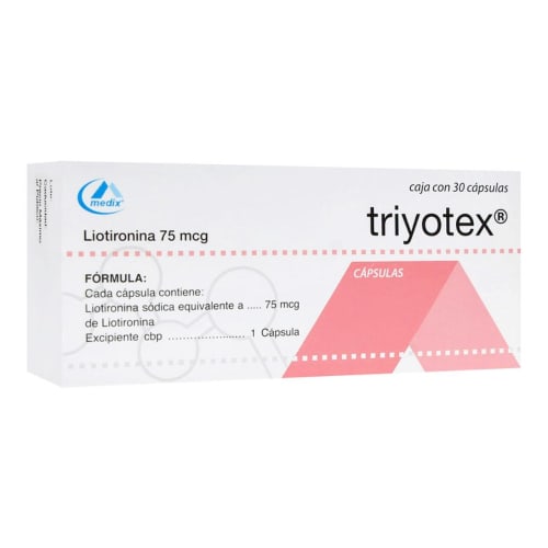 TRIYOTEX 30 CAP 75MG