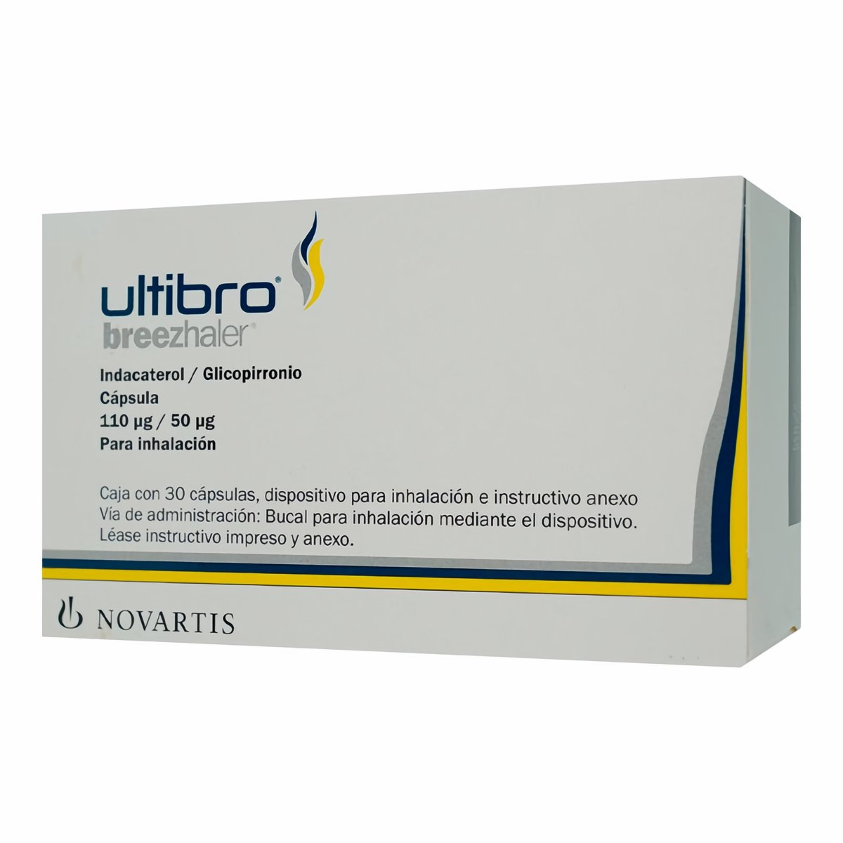 ULTIBRO BREEZHALER 30 CAP 50UG