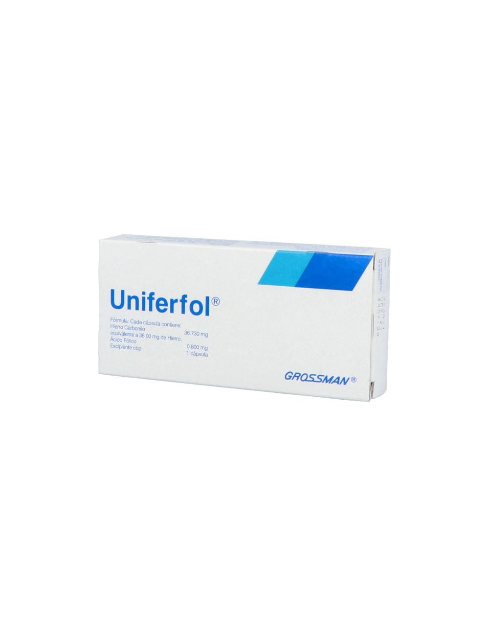 UNIFERFOL 36MG CAP C30