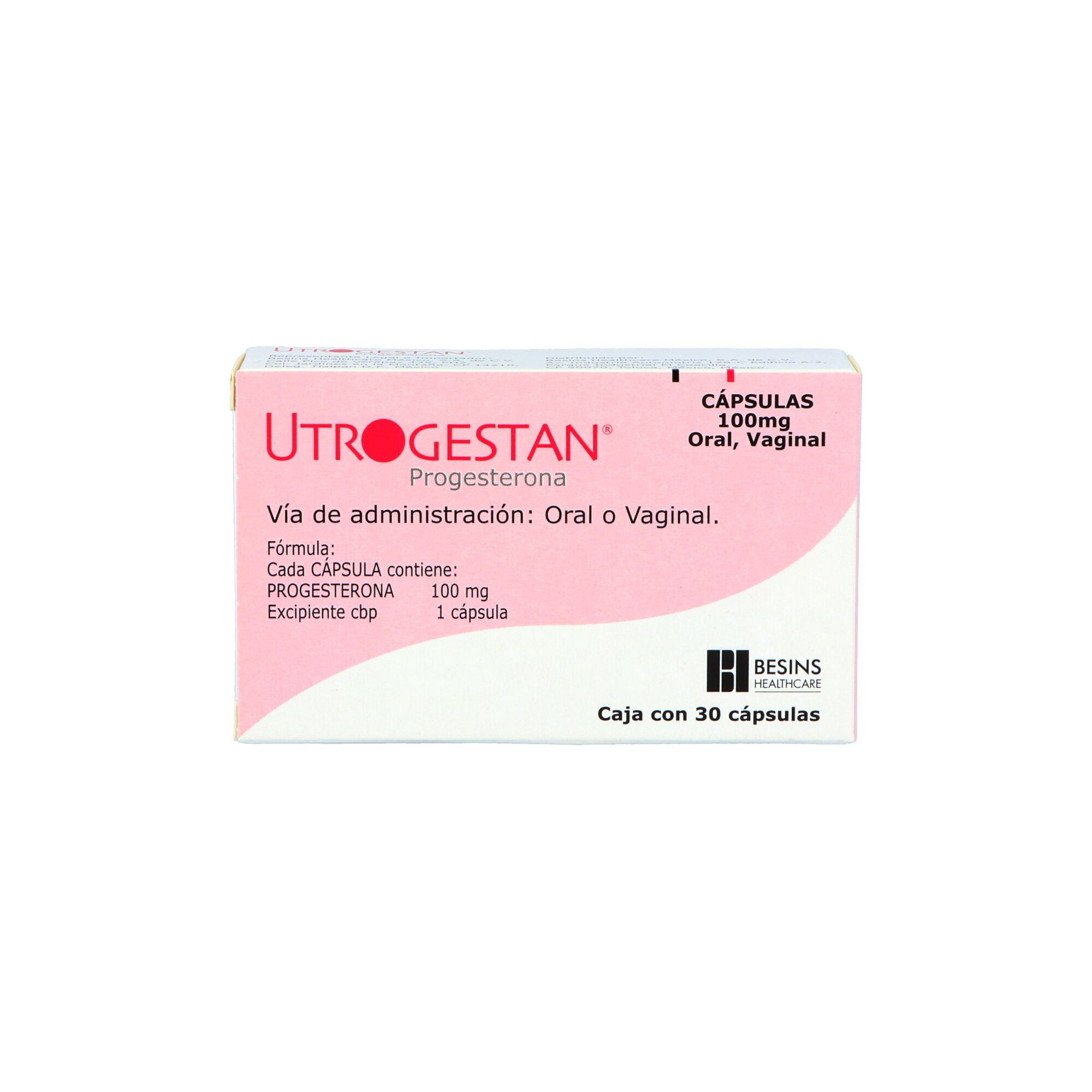 UTROGESTAN 100MG PERL C30