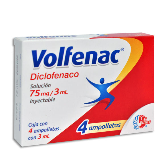 VOLFENAC 4 AMP 75MG  COLLINS