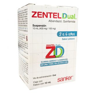 ZENTEL DUAL SUSP PED 10ML